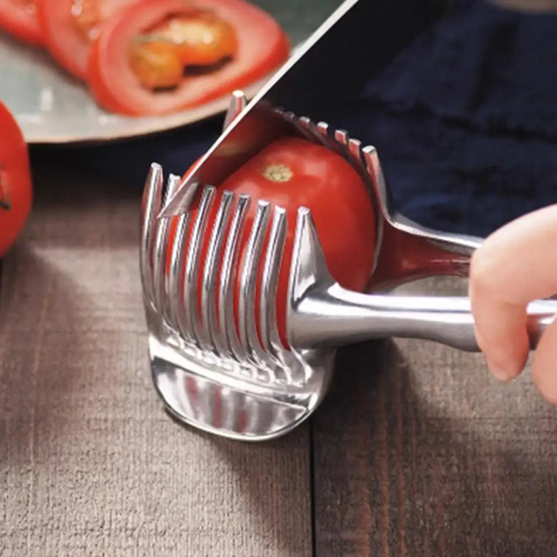 Fatiador de Frutas Cortador de Vegetais Laranja Limão Cortador de Tomate Corte de Cebola Fatiador de Cozinha Ferramenta de Corte Liga Portátil